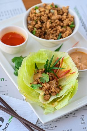 Delicious Chicken Lettuce Wraps | Bamboo Union