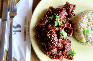 Best Crunchy Honey Beef in Lahore at Bamboo Union
