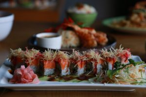 Delicious Crazy Salmon Roll in Lahore | Bamboo Union