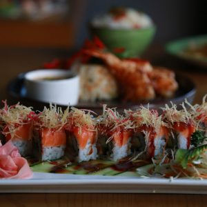 Delicious Crazy Salmon Roll in Lahore | Bamboo Union