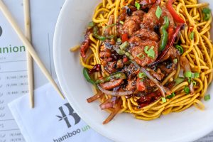Red chili buttery shrimp in Lahore | Bamboo Union