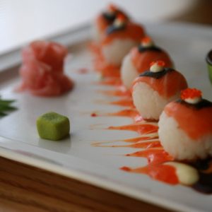 Delicious Salmon Sushi Balls | Bamboo Union