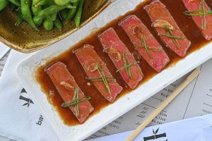 Delicious Tuna Tataki at Bamboo Union